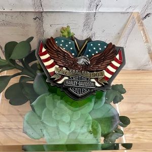 Vintage Harley Davidson Belt Buckle